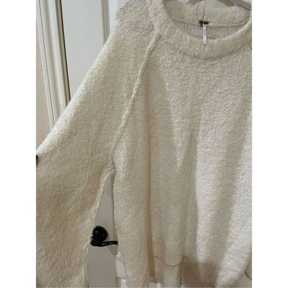 NWOT Free People Teddy Sweater Tunic Size Medium - Picture 6 of 8